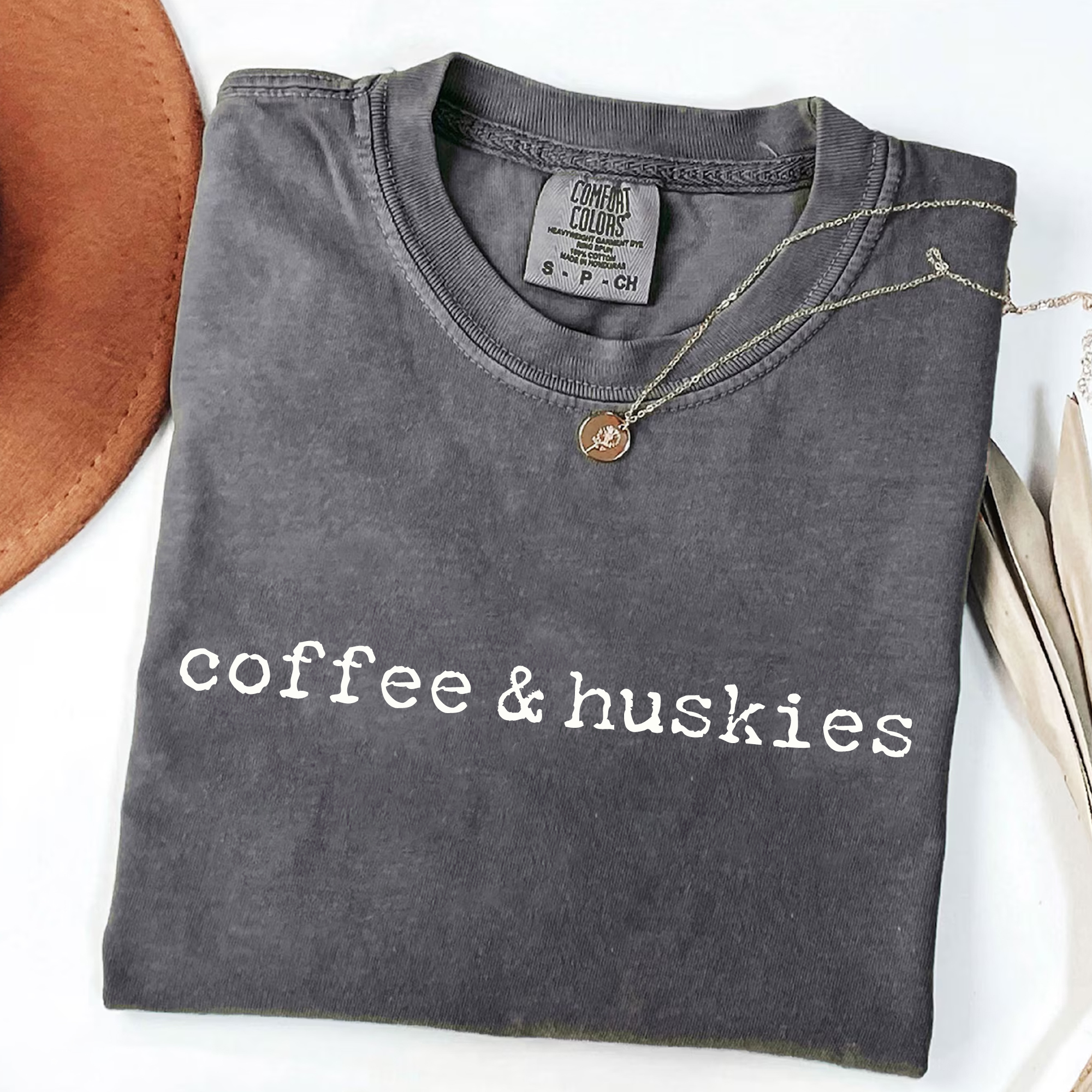 Coffee & Huskies T-Shirt