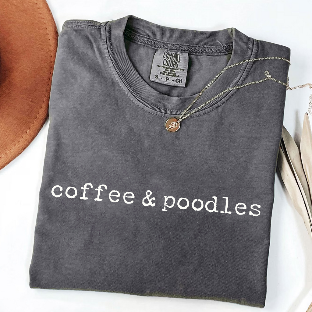 Coffee & Poodles T-Shirt