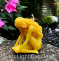 Girl Posing Candle