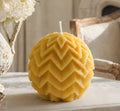 Fairy Ball Beeswax Candle