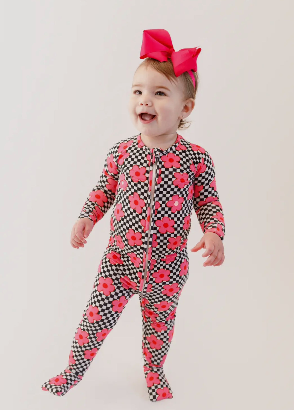 Checkered Daisy Bamboo Sleeper