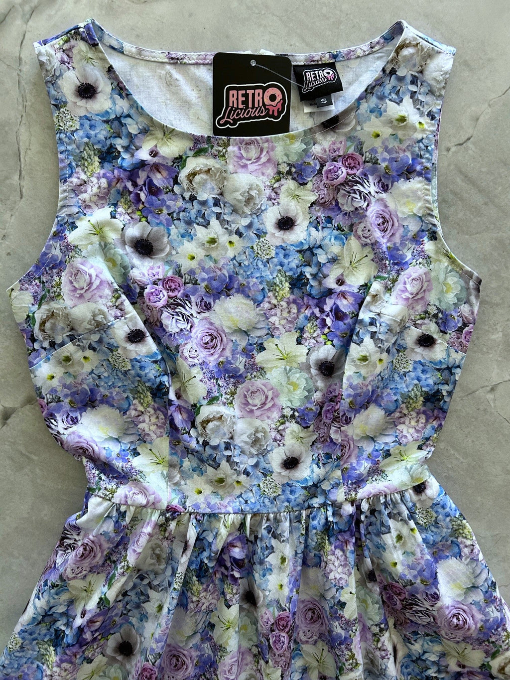 Blossom Vintage Dress - Large only, 1 left!
