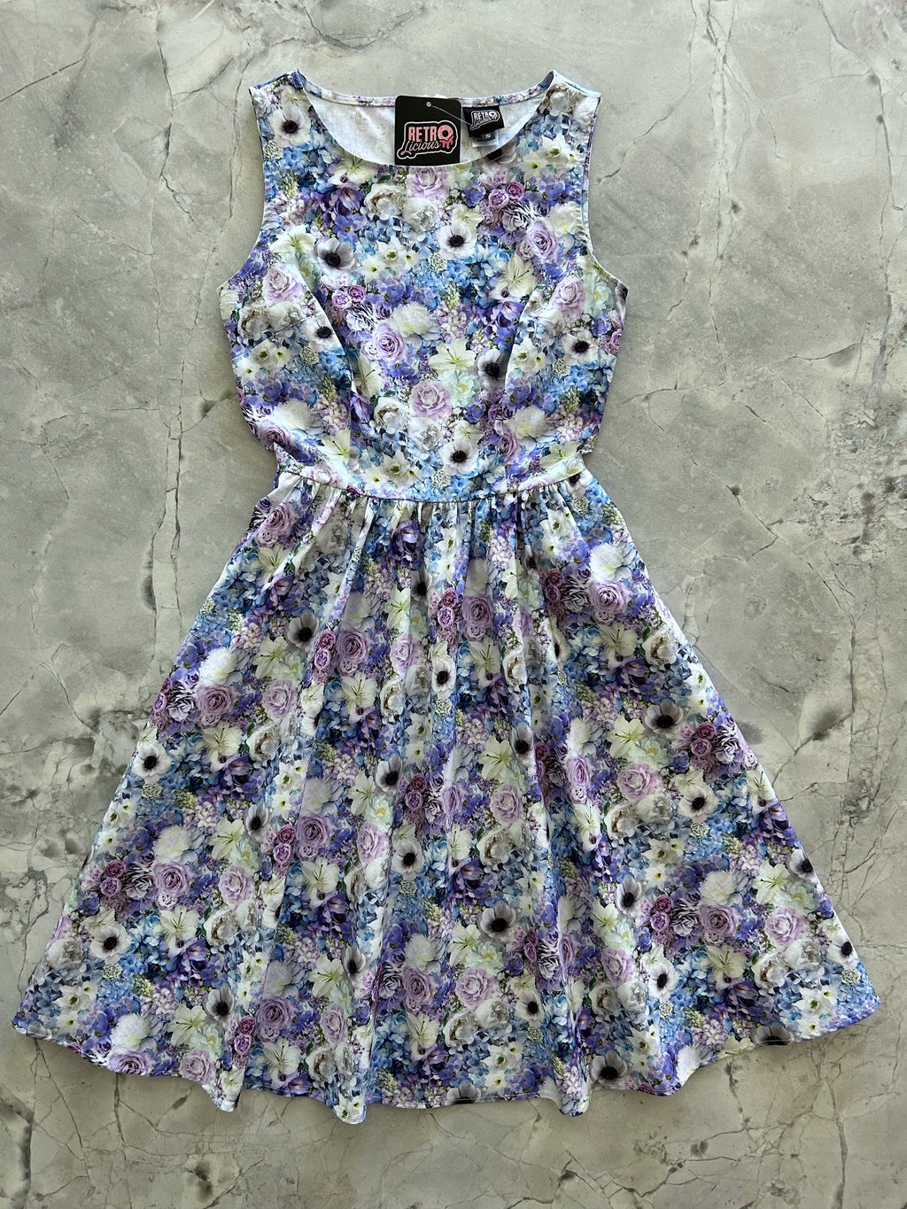 Blossom Vintage Dress - Large only, 1 left!