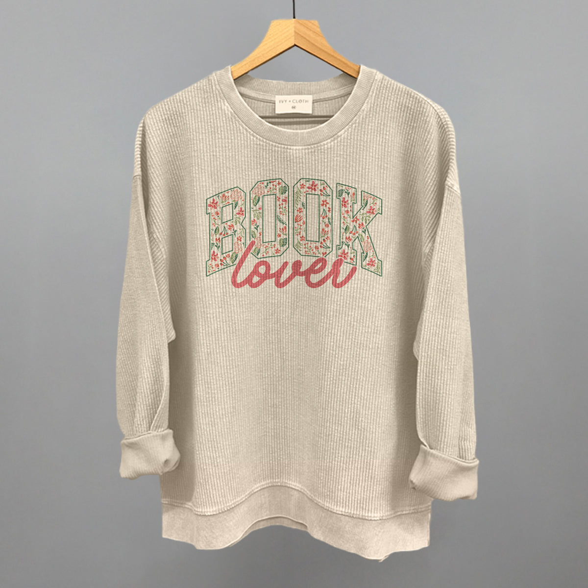 Book Lover Floral Arch + Script