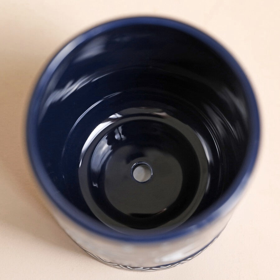 Midnight Sun & Moon Phases Planter