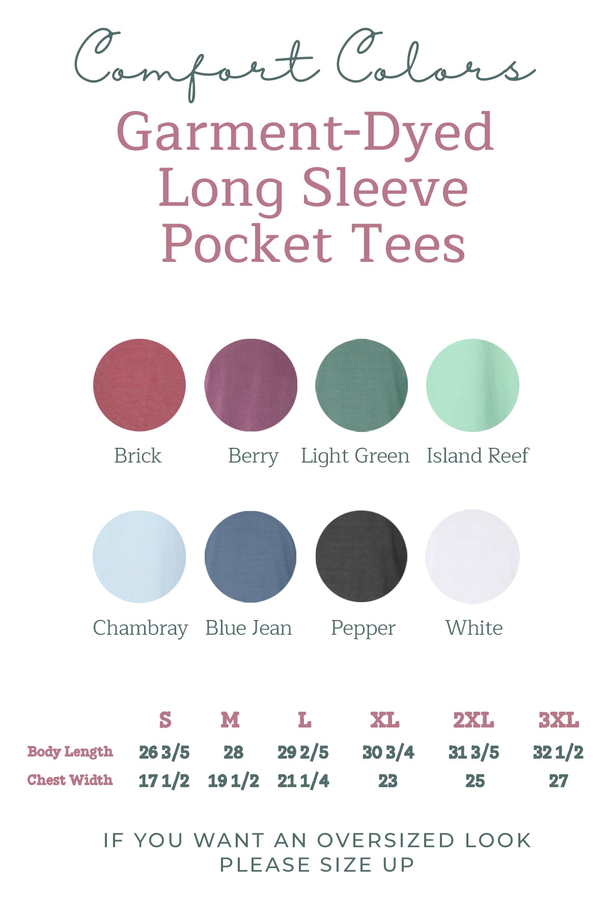 Chihuahua Dog Mom Pocket Comfort Colors Long Sleeve Shirt