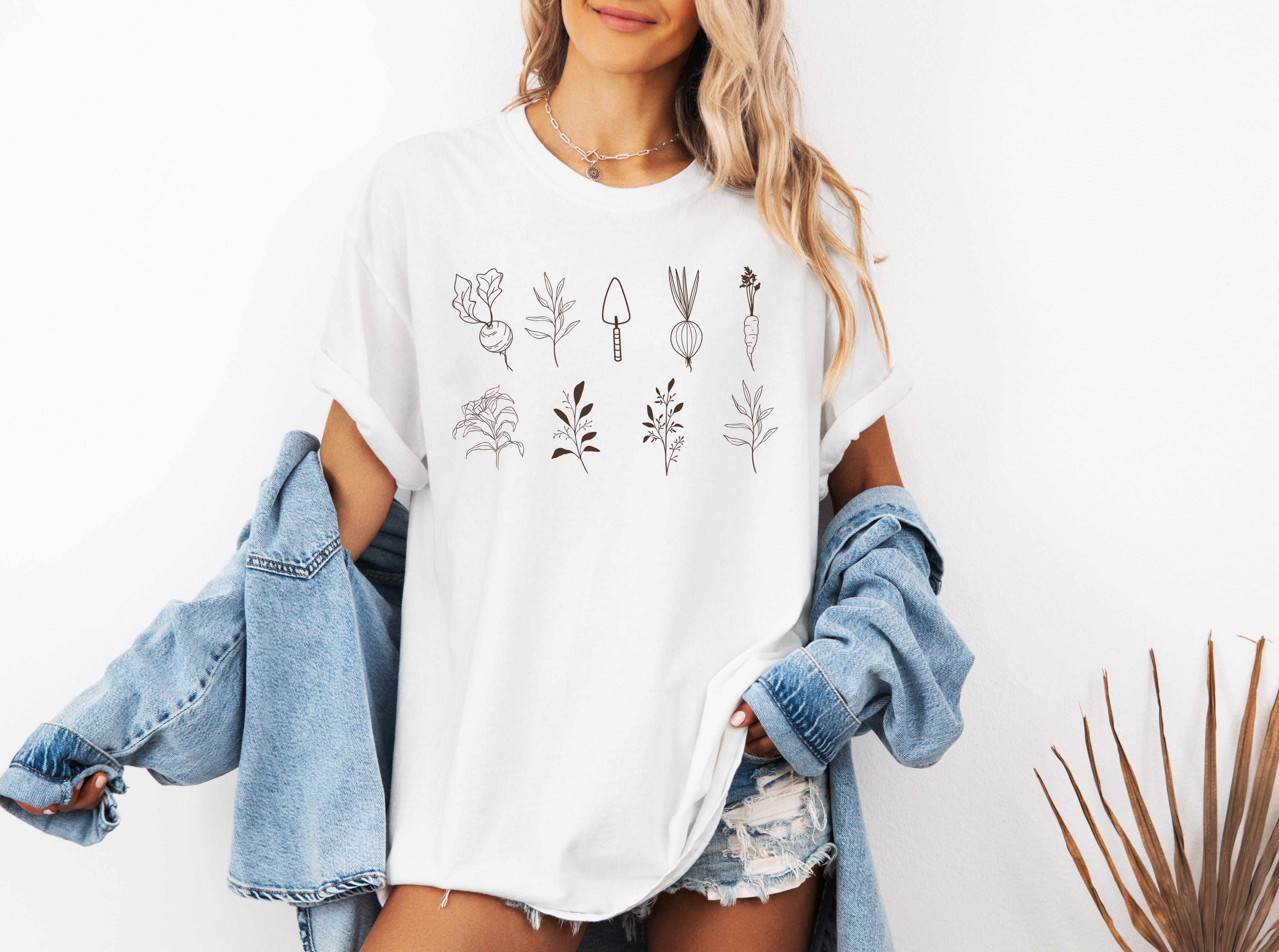 Plant Gardening Vegetable Botanical Comfort Colors T Shirt
