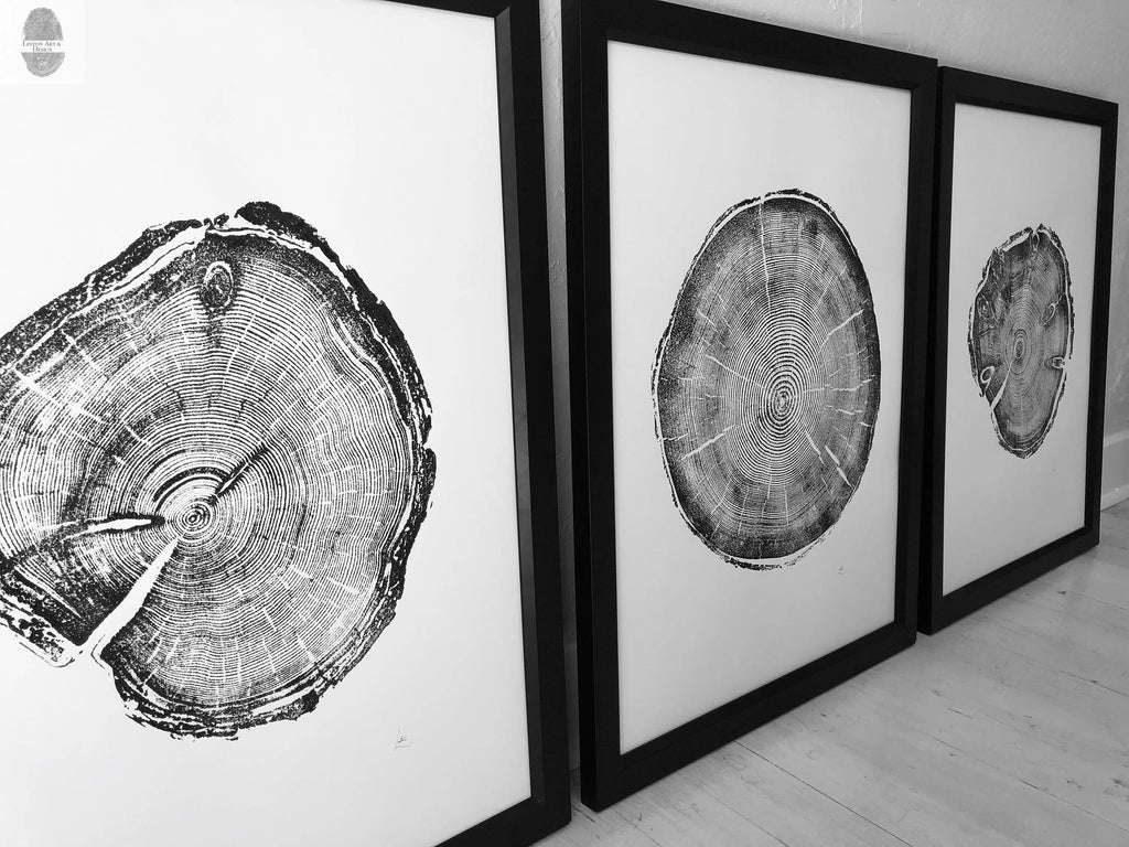 Utah Pines Triptych - 18x24 each print
