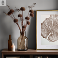 Yellowstone Tree Ring Print in Brown Ink, 11x14 inches, Hand Pressed Woodblock. Signed Original