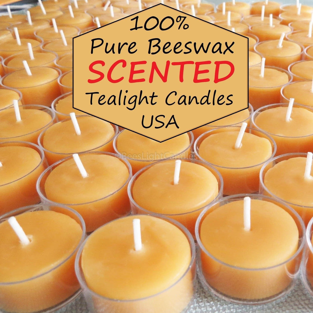 Alpine Frost Scented Beeswax Candle