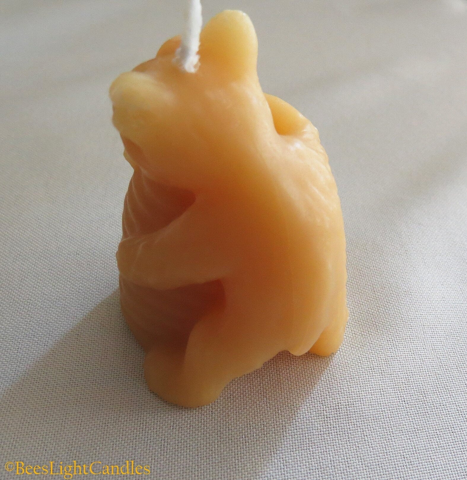 Honey Haven Bear Beeswax Candle