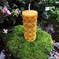 Elegant Beeswax Candle