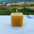 Honeycomb Beeswax Cube Candle