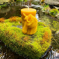 Horse Beeswax Pillar Candle