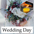 Wedding Day Scented Beeswax Tealight Candles
