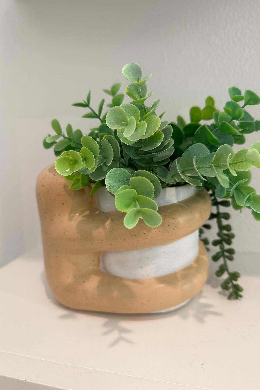 Large Hugging Sloth Planter Pot for Succulents & Plants