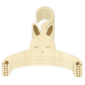 Wooden Bunny Baby Hangers, Baby Closet Hanger Set